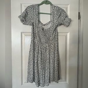 Cute, flattering spring dress by row a from Nordstrom